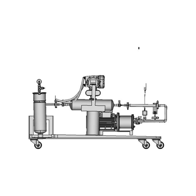 Liquid Supply Trolley 1 | CAD Model for Chemical Industry