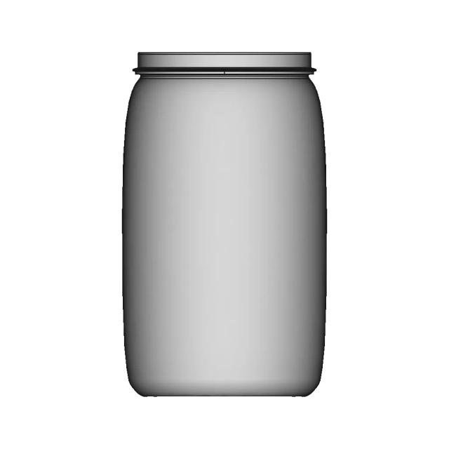 Blue Barrel 220 Liters 1 | CAD Model for Chemical Industry