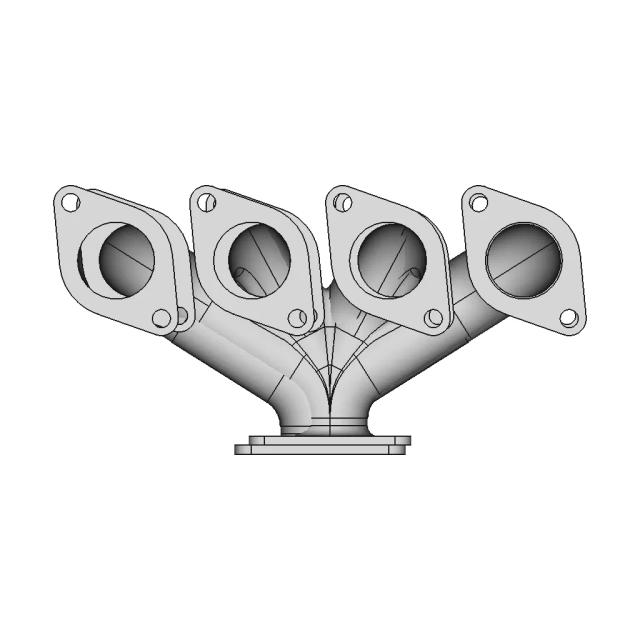 Exhaust Manifold 339 | CAD Model for Energy Systems