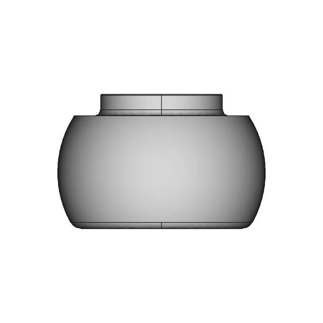 Container 380 Gramm Body Cream 1 | Industrial CAD Design