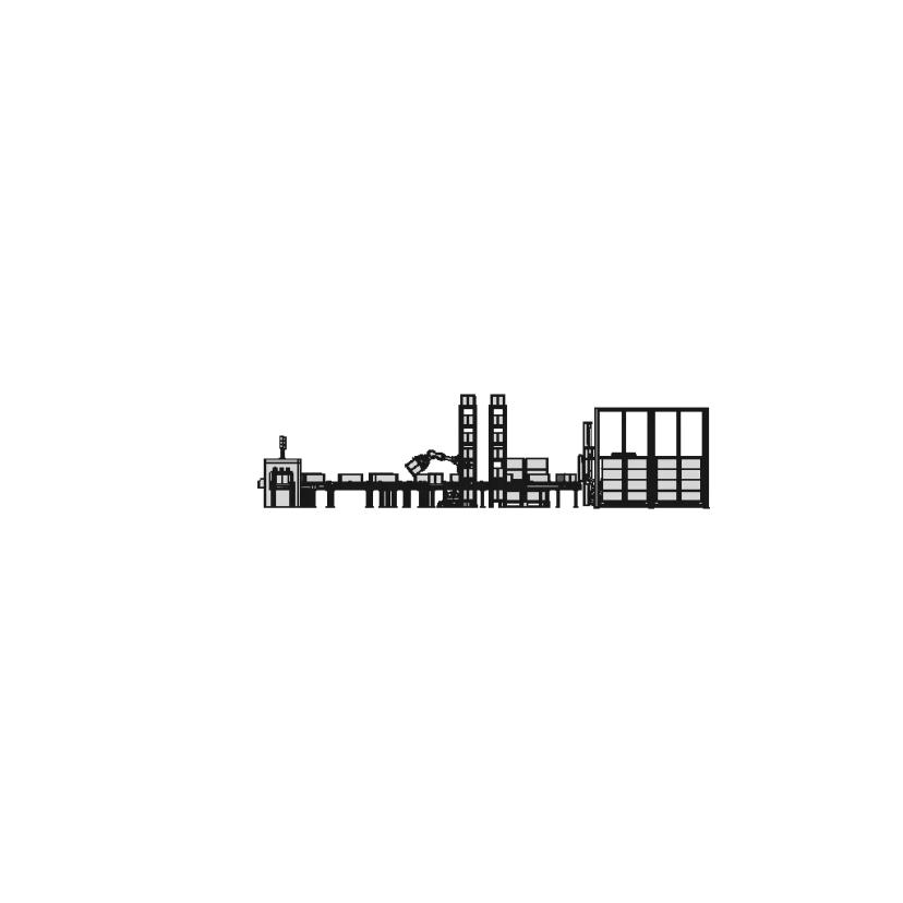 Manufacturing Assembly Line 1 | Industrial CAD Design