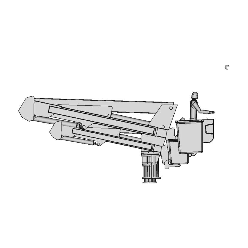Aerial Platform Bucket Truck 3D Model 1 | Industrial CAD Design