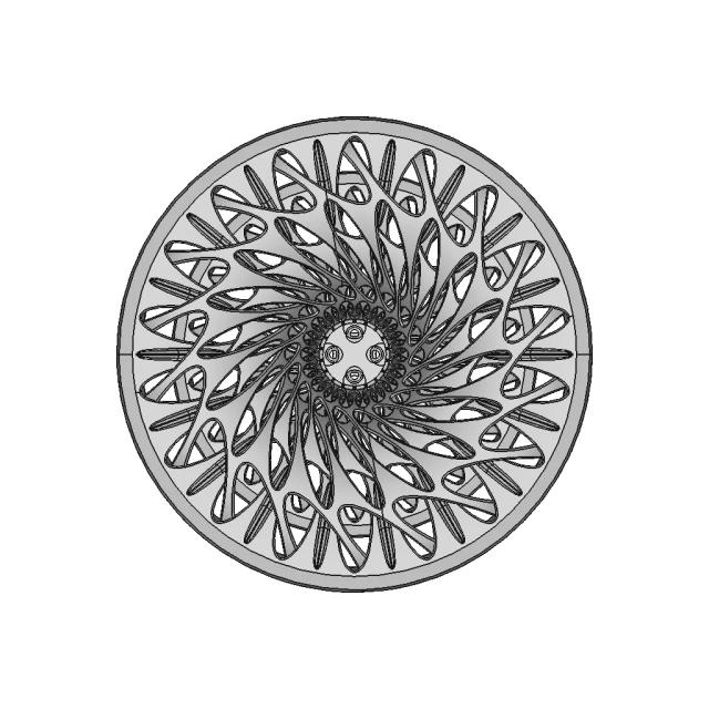 Wheel Rim 203 | Industrial CAD Design