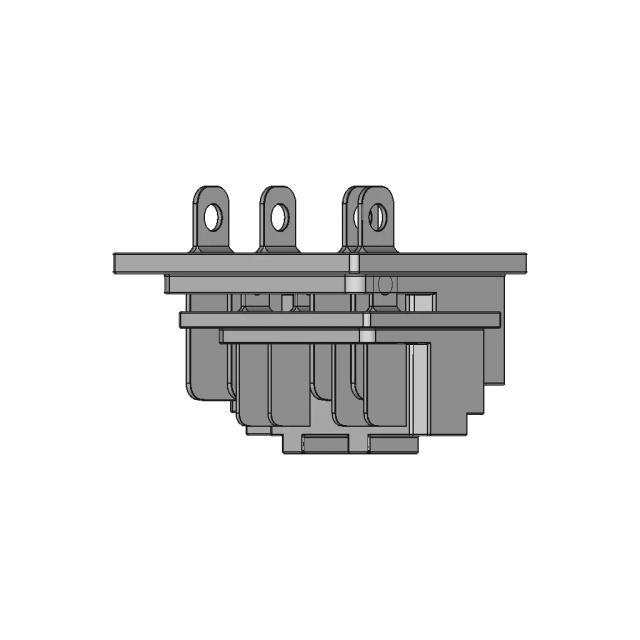 M18 Battery Terminal Connector 1 | CAD Model for Energy Systems
