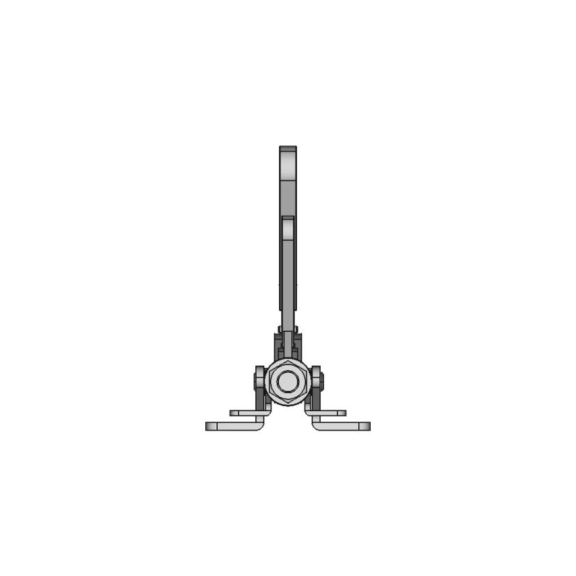 Economy Type Toggle Clamp 1 | Industrial CAD Design