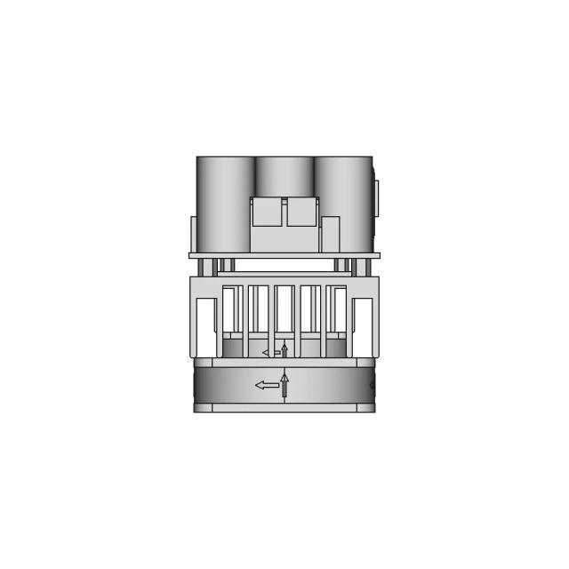 1800 W Step Up 1 | CAD Model for Energy Systems