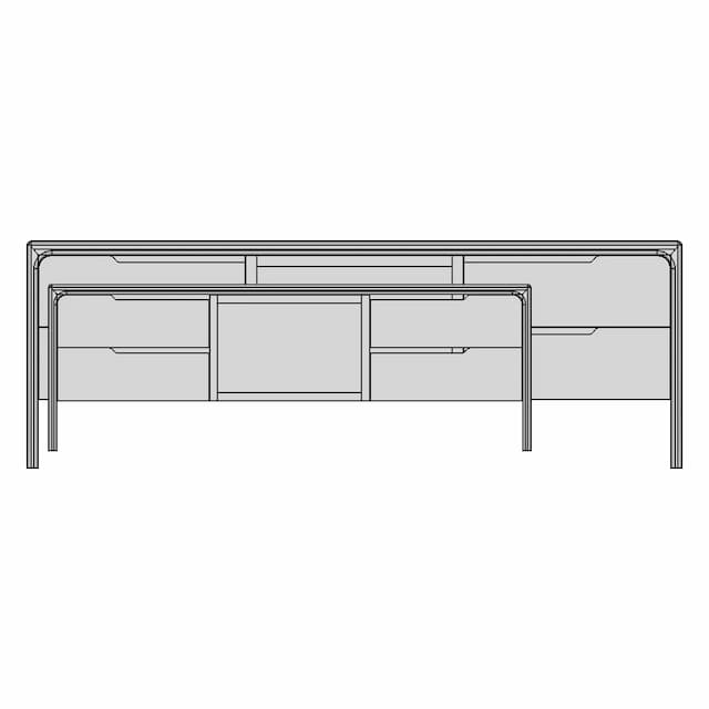 Tv Bedside Table 4 | Industrial CAD Design