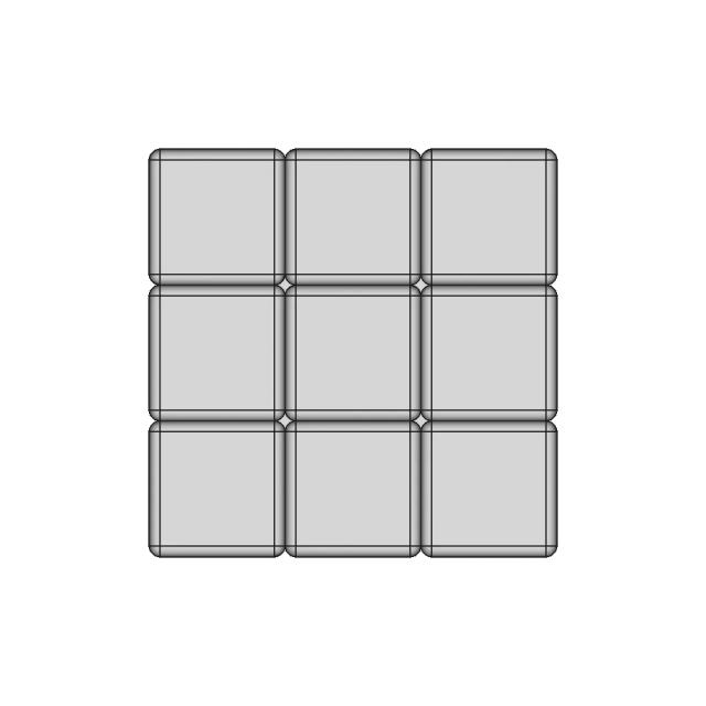 Rubic S Cube 6 | Industrial CAD Design