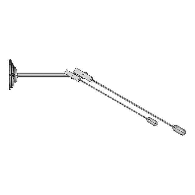 Magnetel Liquid Level Gauge Model 6360 1 | Industrial CAD Design