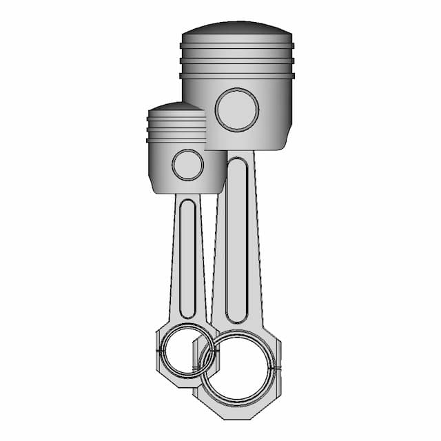 Piston 870 | Industrial CAD Design