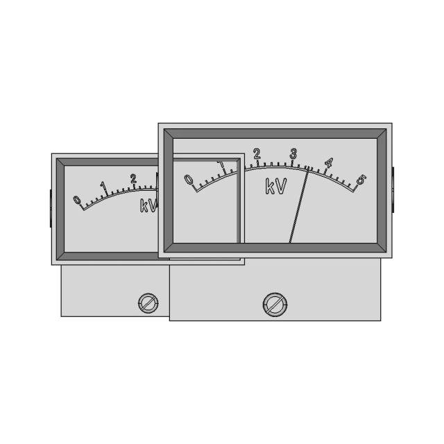 Panel Meter 85C17 0 5 Kv 1 | CAD Model for Energy Systems