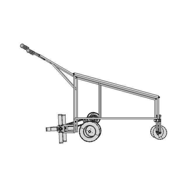 Solar Powered Tiller Machine 1 | CAD Model for Energy Systems