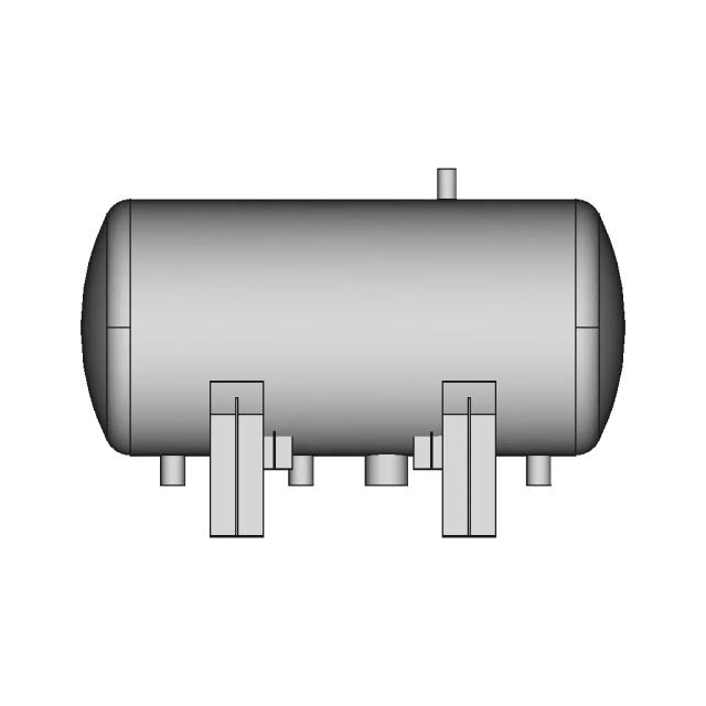 Horizontal Pressure 1 | Industrial CAD Design