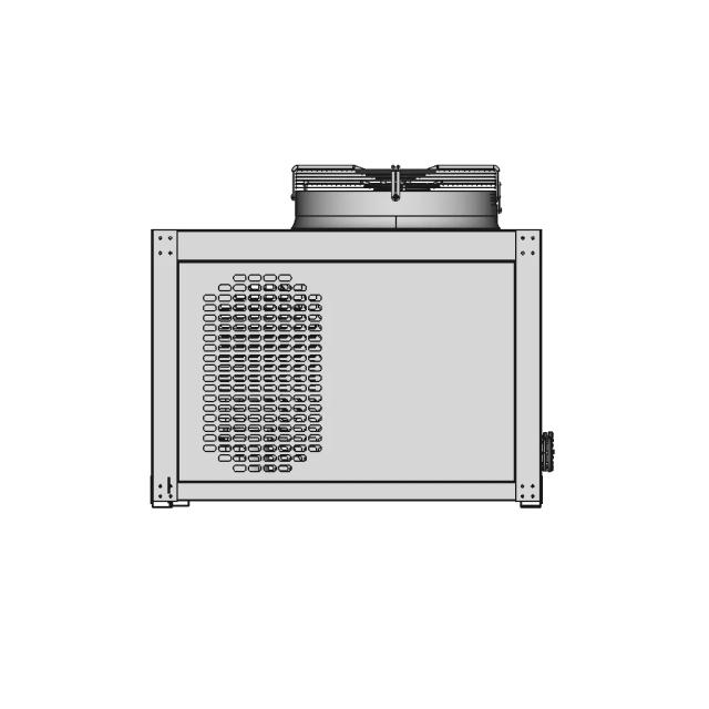 Air Cooled Chiller 8Tr Nominal 1 | Industrial CAD Design