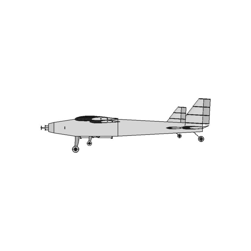 Rc Plane Basic 55In 1 | Industrial CAD Design