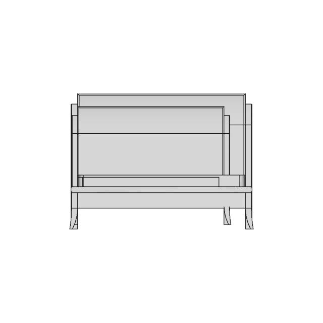 Bed 140 | Industrial CAD Design