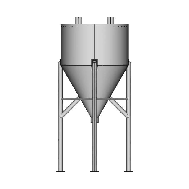 Powder Packing Ribbon Blender Machine 1 | CAD Model for Energy Systems