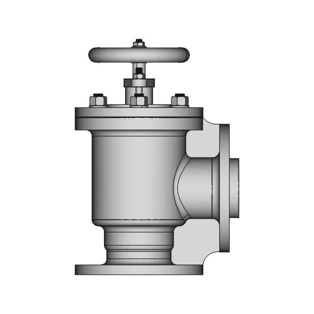 Boiler Feed Check Valve 1 | CAD Model for Energy Systems