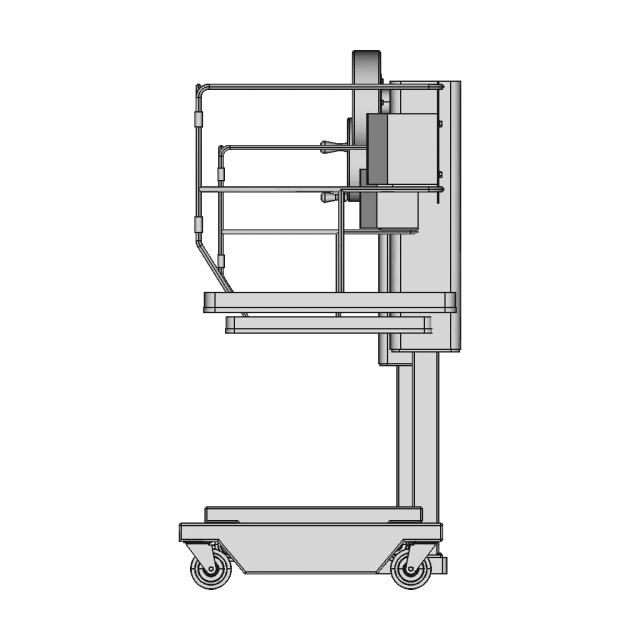 Self Powered 2 Meter Vertical Lift 1 | CAD Model for Energy Systems