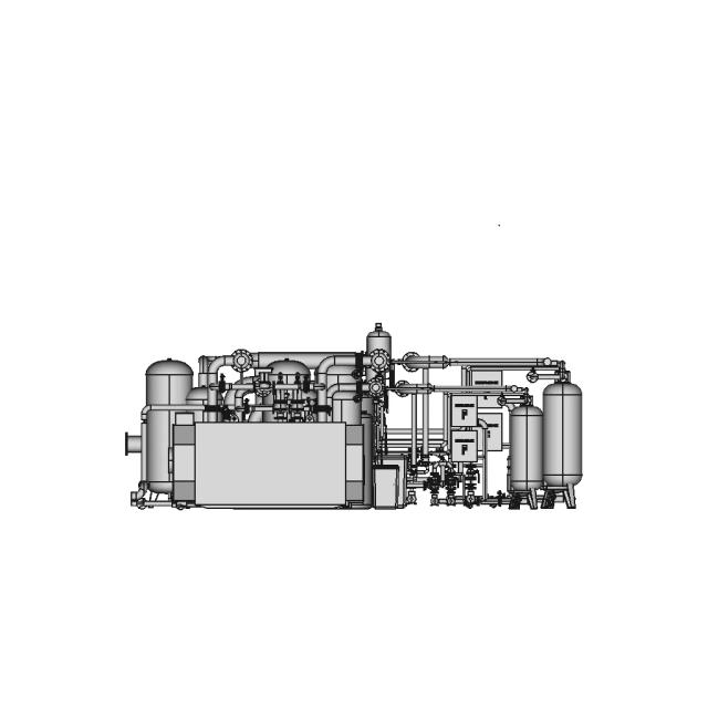 Modular Boiler Room 4Mw 1 | CAD Model for Energy Systems
