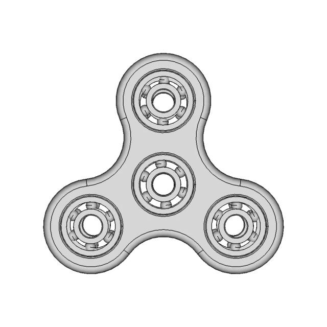 Spinner 157 | Industrial CAD Design