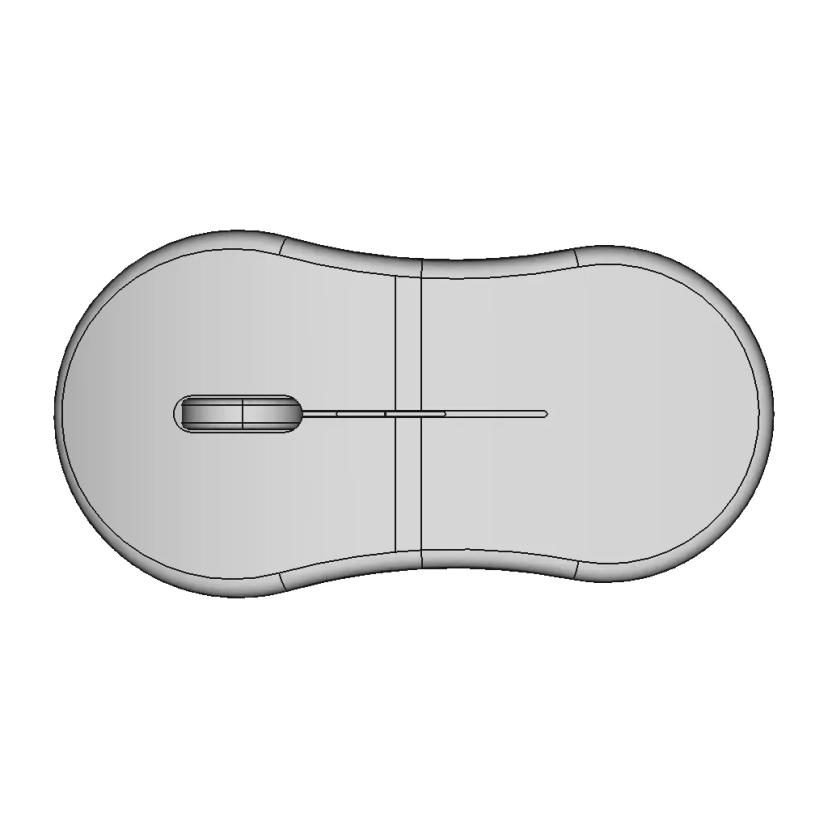 Surface Mouse Laptop Mouse 1 | Industrial CAD Design
