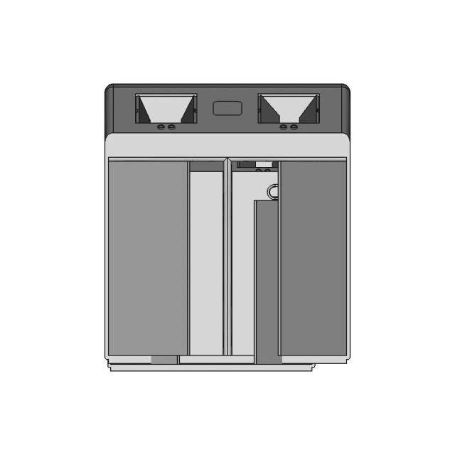 Rubbish Bin 4 | Industrial CAD Design