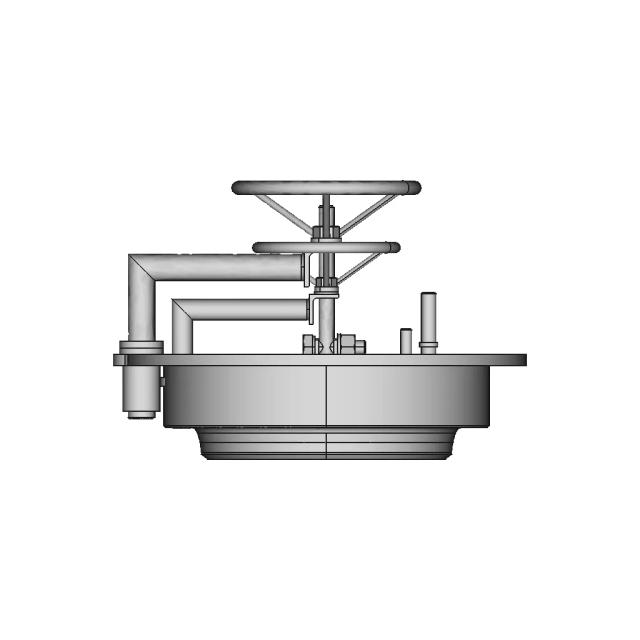 Quick Opening Closure 2 | CAD Model for Energy Systems