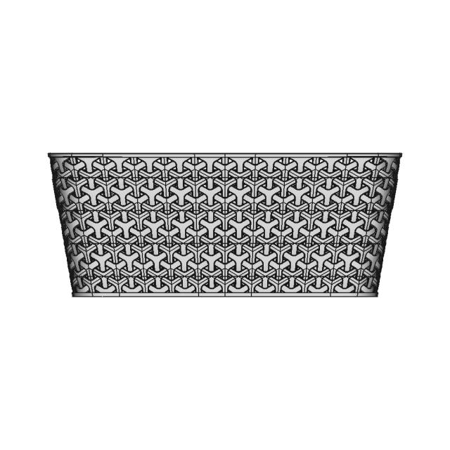 Plastic Basket 32 | Industrial CAD Design