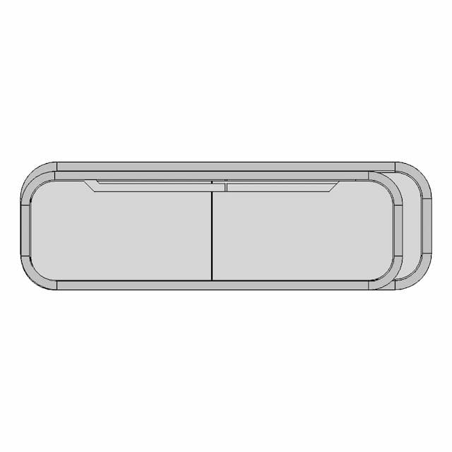 Hanging Bedside Table 2 | Industrial CAD Design