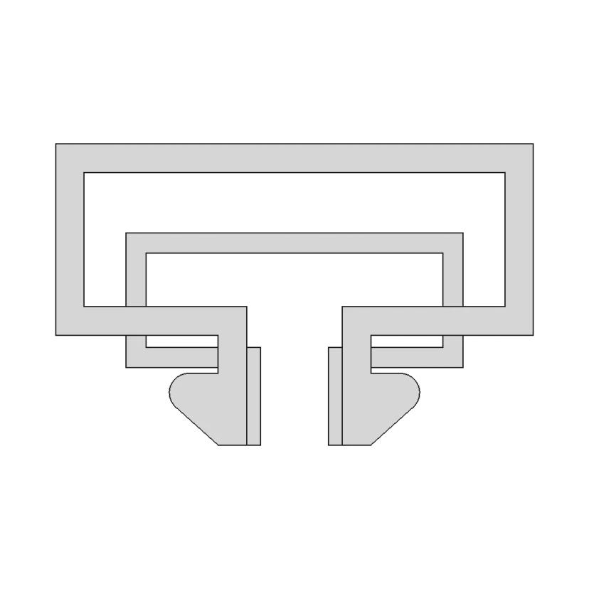 Cable Clamp For Item Norm Profiles 1 | Industrial CAD Design