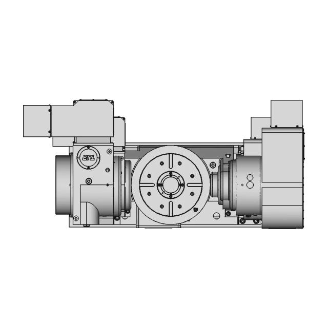 Tjr 5 Th Axis Rotary Table Fhr 255Cl | Industrial CAD Design