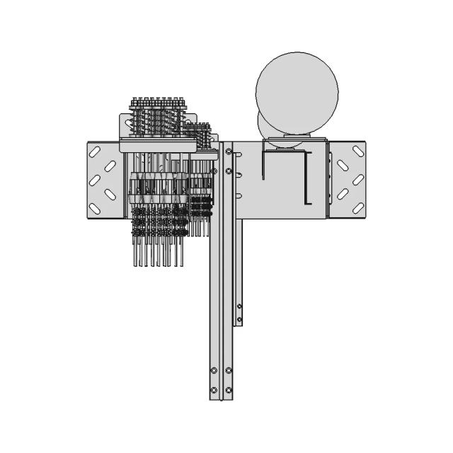 Raya Ve Duvara Baglantili Mrl Asansor Karsi Fixpunt | Industrial CAD Design