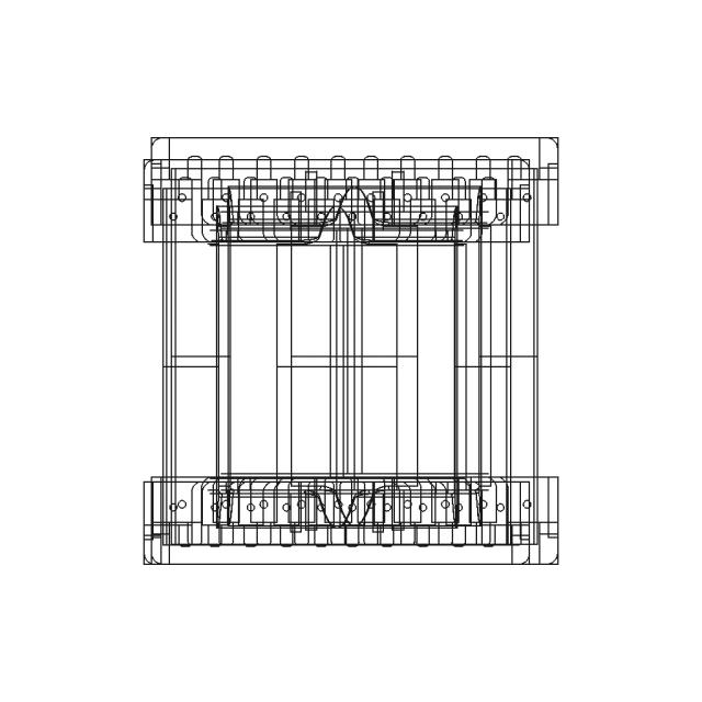Etd49 Horizontal Transformer 1 | CAD Model for Energy Systems
