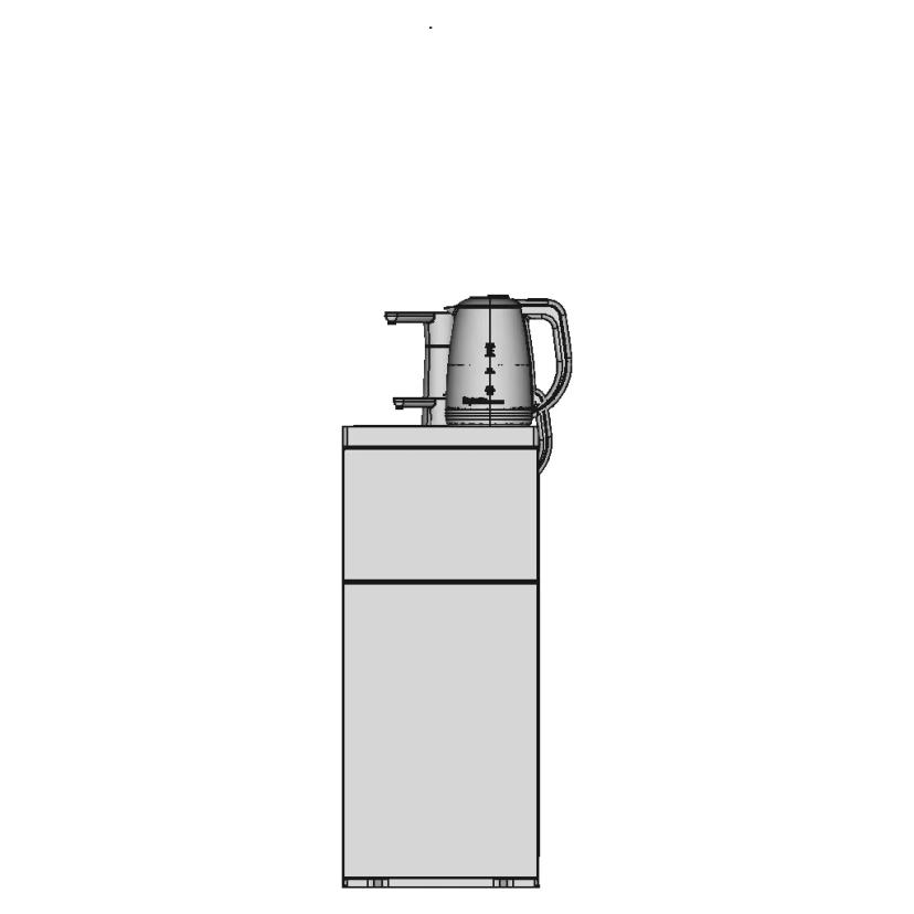 Tea Bar Cabinet 1 | Industrial CAD Design