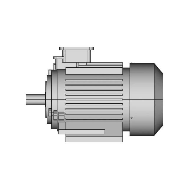 Ac Motor 42 | CAD Model for Energy Systems