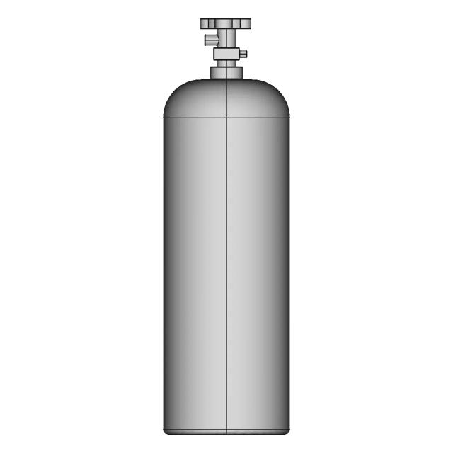 5Lb Co2 Tank 1 | Industrial CAD Design