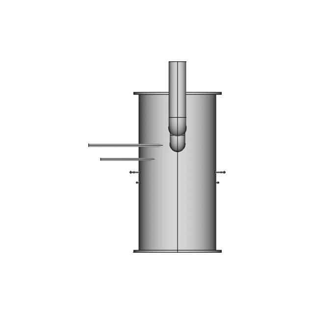 Combustion Chamber Second Iteration 1 | CAD Model for Energy Systems
