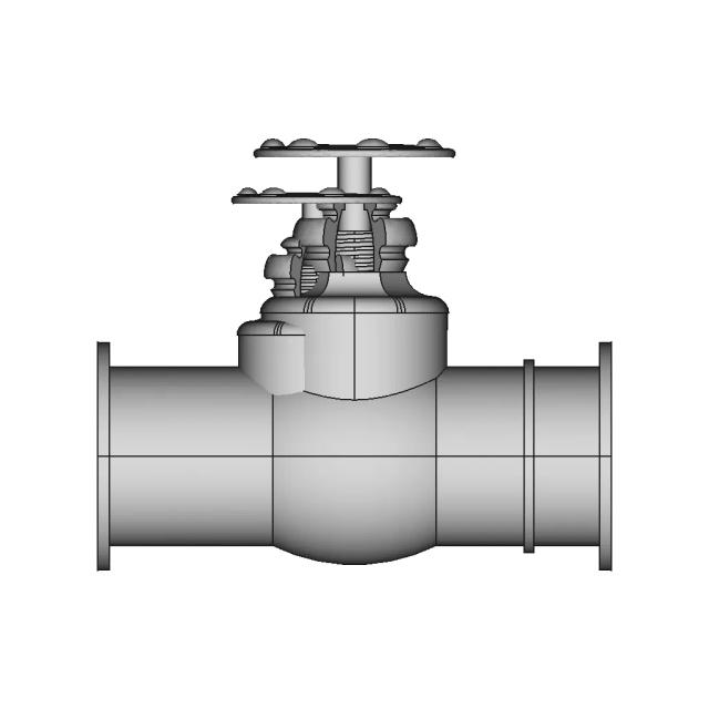 Industrial Valve 6 | CAD Model for Energy Systems