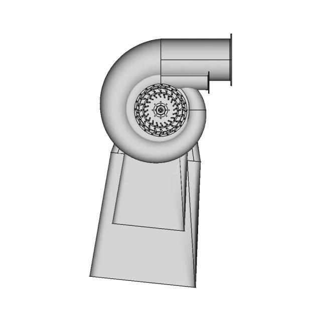 Francis Turbine 6 | CAD Model for Energy Systems