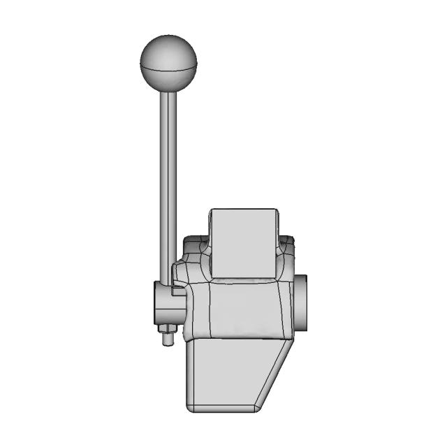 Pneumatic Lever 1 | CAD Model for Energy Systems