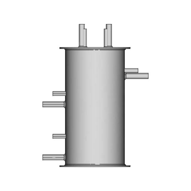 Gas Pipe Water Trap 1 | CAD Model for Energy Systems