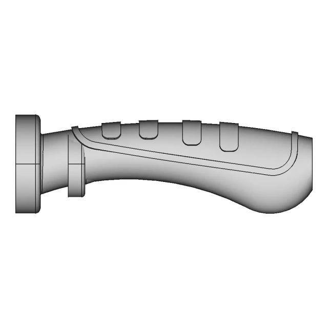 Rubber Handle 6 | CAD Model for Energy Systems