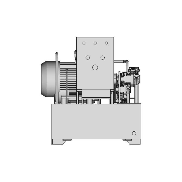 Hydraulic Power Pack 500 Litre 1 | CAD Model for Energy Systems