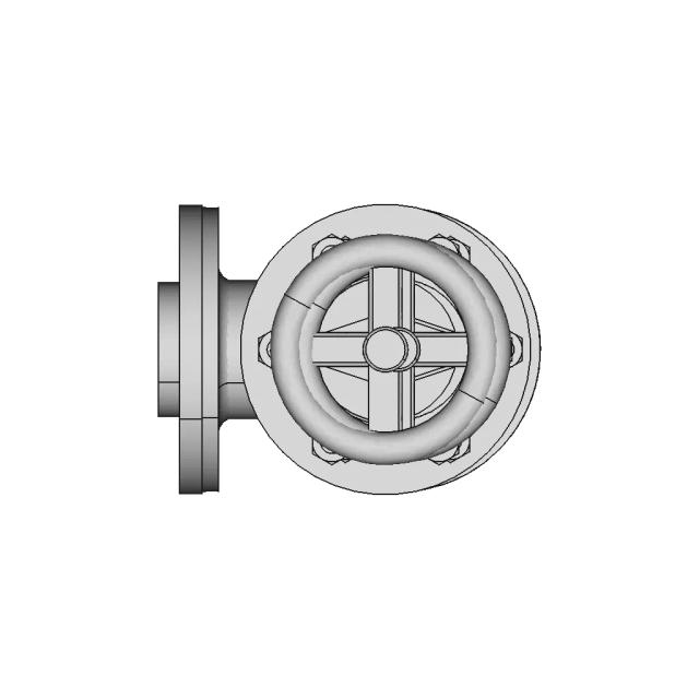 Feed Check Valve 90 | CAD Model for Energy Systems