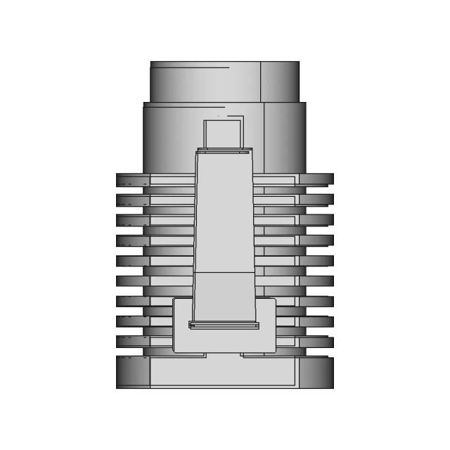 Cylinder Assembly 5 | CAD Model for Energy Systems