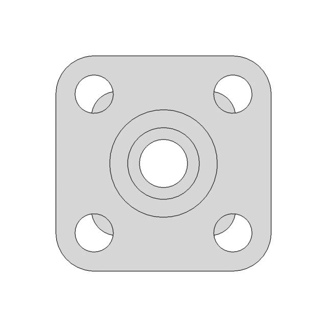 Multi Purpose Mounting Bracket With Reinforced Design 1 | Industrial CAD Design