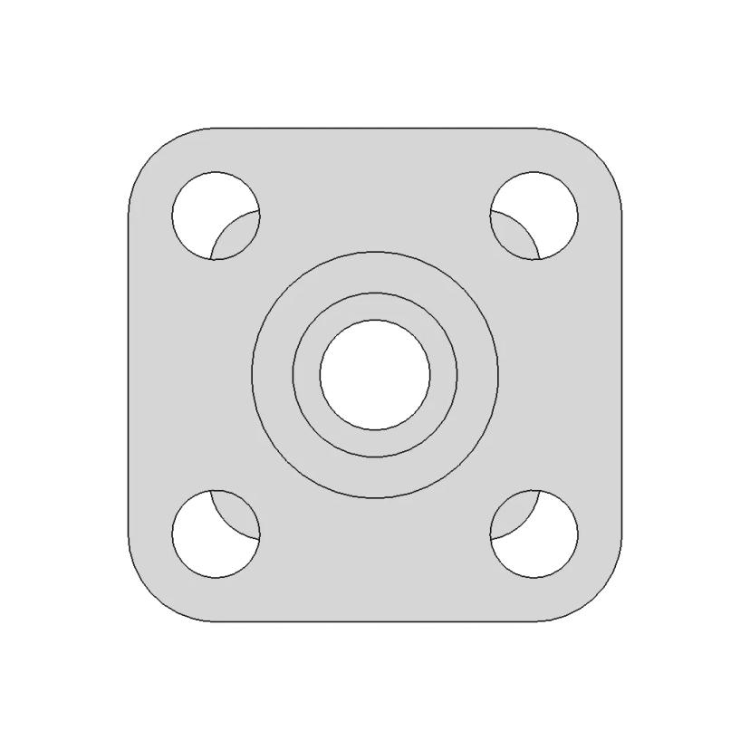 Multi Purpose Mounting Bracket With Reinforced Design 1 | Industrial CAD Design