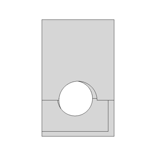 Compact Mounting Bracket With Dual Alignment Features 1 | Industrial CAD Design
