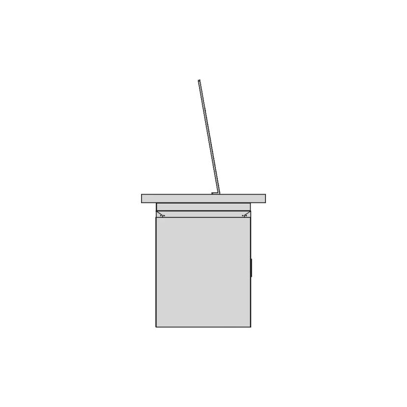 Workshop Office Desk 1 | Industrial CAD Design